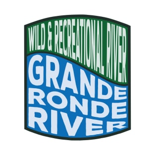 Grande Ronde River Wild and Recreational River Wave T-Shirt