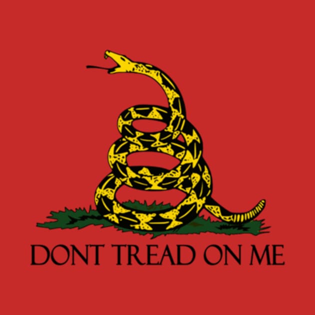 Gadsden Flag Vintage Military Flag by gani90