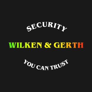 Murderbot Diaries Wilken & Gerth Security You Can Trust T-Shirt