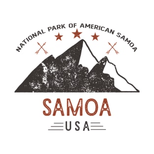 Vintage National Park of American Samoa T-Shirt