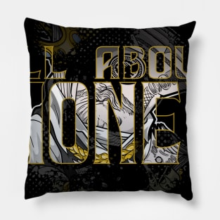 all about money Pillow