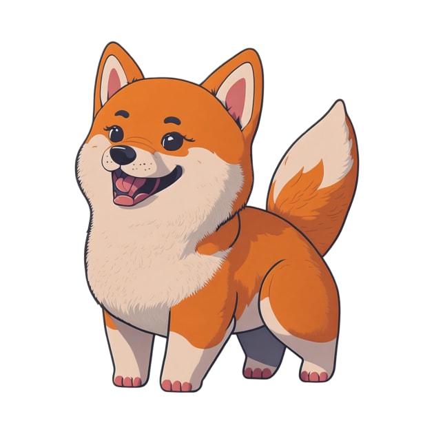 Akita Dog Funny by charm3596