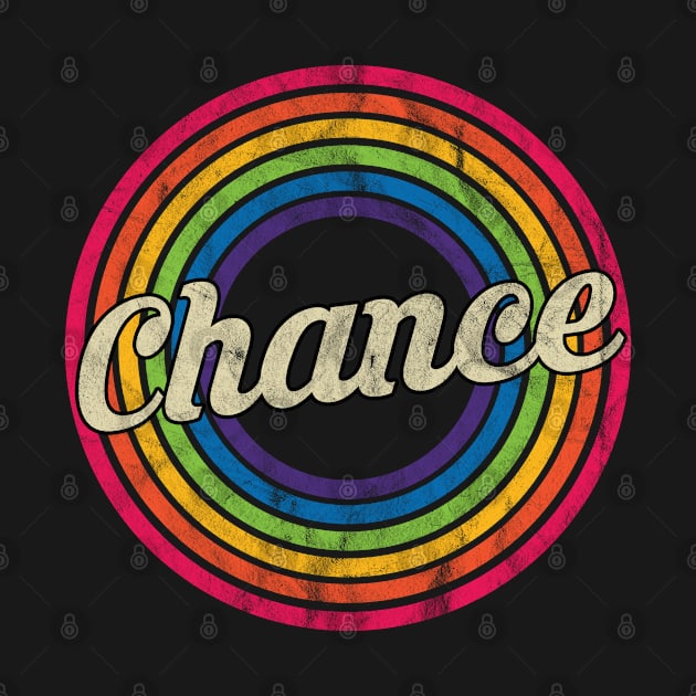 Chance - Retro Rainbow Faded-Style by MaydenArt