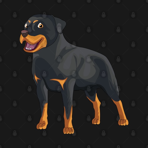 Rottweiler - Gift For Rottweiler Owner no tail,dog, Lover by HarrietsDogGifts