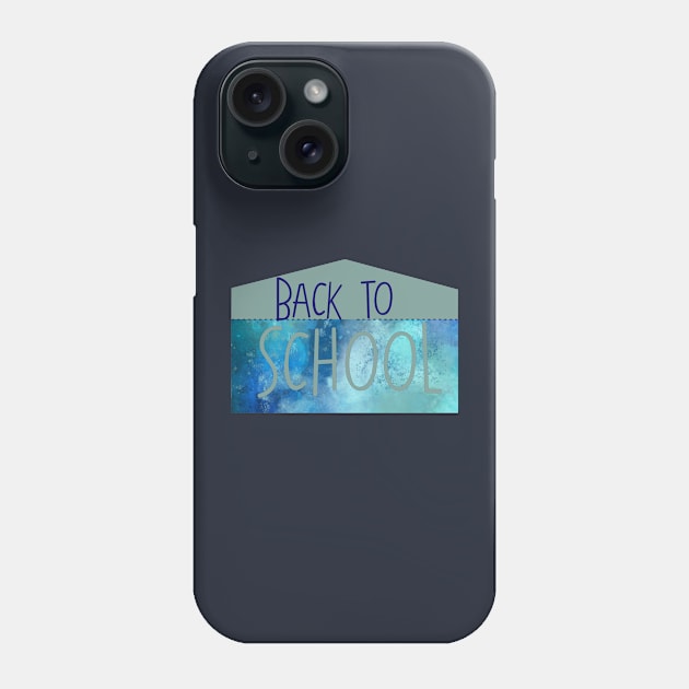 Back to school Vibes Phone Case by FamilyCurios