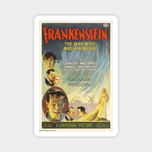 Frankenstein Movie Poster Magnet