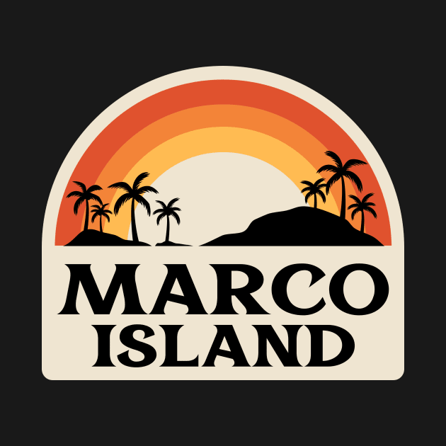 Marco Island Retro by Insert Place Here