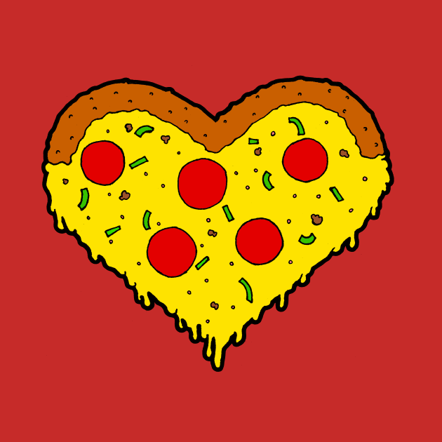 Pizza Heart by Rainy Day Dreams