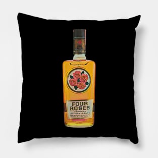 1960's Era Four Roses Pillow