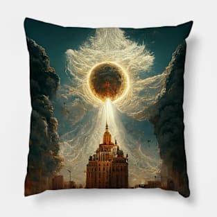 Rapture Comes | Eclipsed Pillow