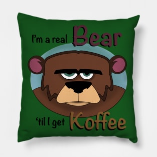 Koffee Bear Pillow