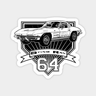 1964 Corvette Stingray Magnet