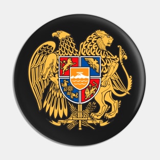 Armenia Coat of Arms Pin