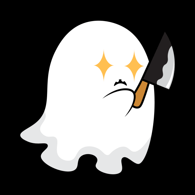 Halloween ghost knife by CITYs