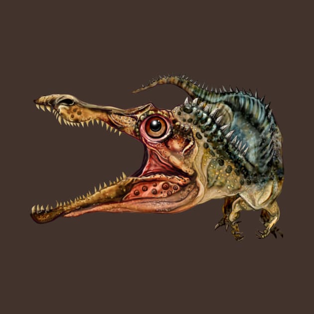 Baryonyx Chibi Dino by Be Like Secret