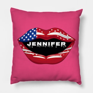 JENNIFER. Pillow