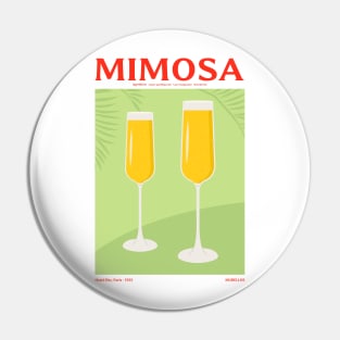 Mimosa Cocktail Pin