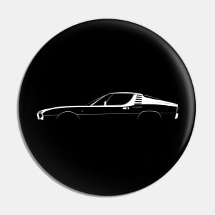 Alfa Romeo Montreal Silhouette Pin