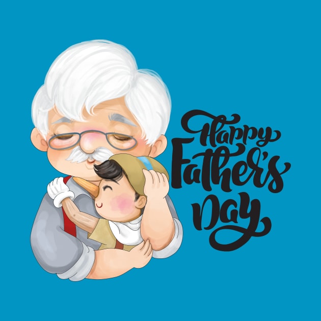 Pinocchio Happy Father's Day by WalkingMombieDesign