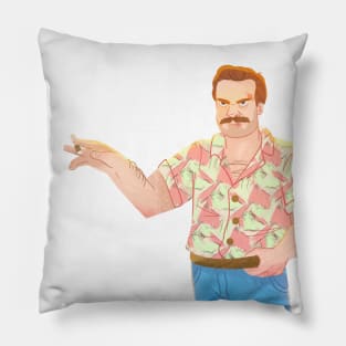 Jim Hopper - Stranger Things Pillow