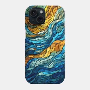 Stained Glass Sea Phone Case