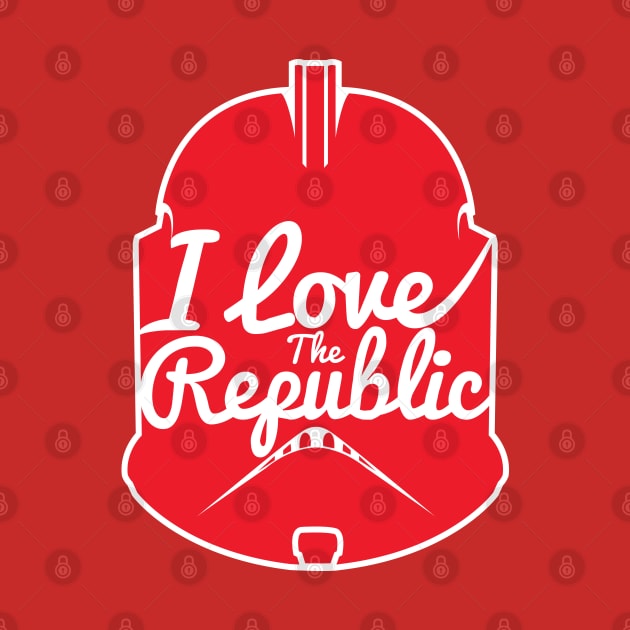 I LOVE THE REPUBLIC by MatamorosGraphicDesign