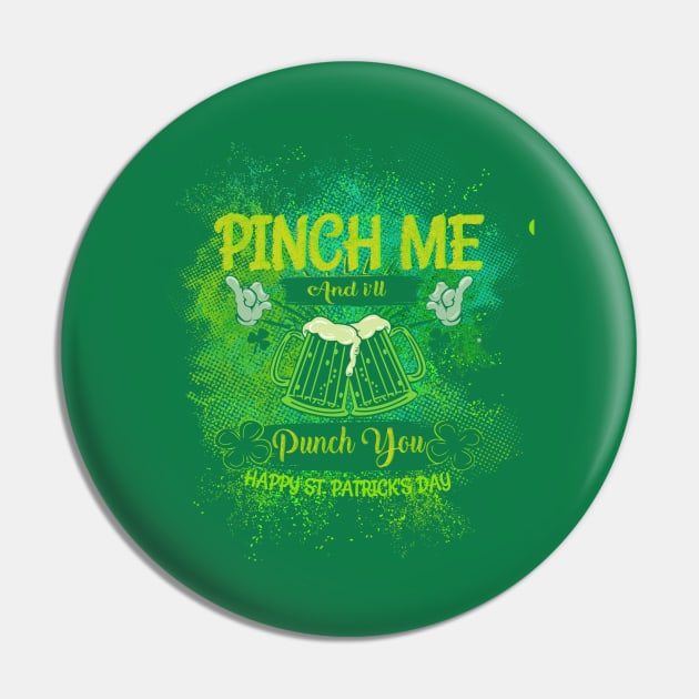 Pinch Me And I'll Punch You Pin by valsymot