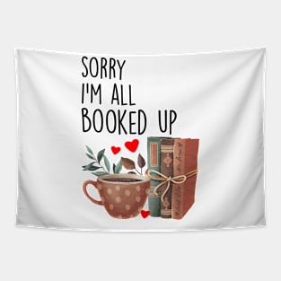 Sorry I'm All Booked Up Tapestry