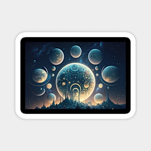 Whimsical Celestial Dream Magnet