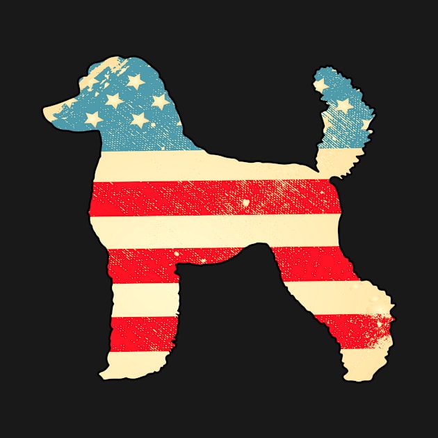 American Flag Poodles by finchandrewf