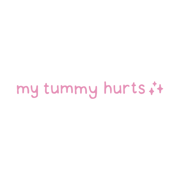 My tummy hurts sparkle by DontQuoteMe