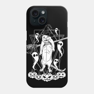 Frankie the Halloween cat Phone Case