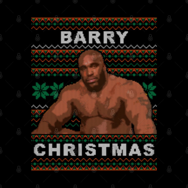 Barry Wood Ugly Christmas Sweater - Barry Wood - Pillow