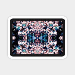 Kaleidoscope Flowers Magnet