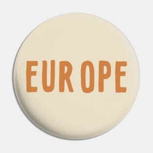 Europe Pin