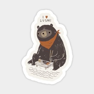 Sushi Bear Magnet