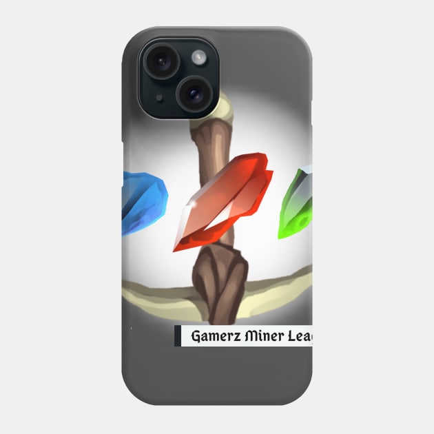 Miner League of Gamers Phone Case by Eschware