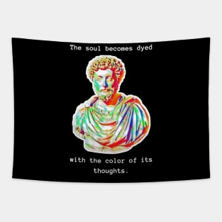 Color of Soul By Marcus Aurelius Tapestry