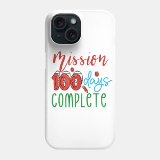 Colorful 100th Day Of School Phone Case