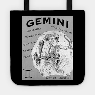 Gemini Negative Traits Tote