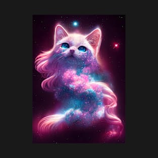 Space Cat Nyabula - Valdis T-Shirt