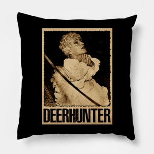 Microcastle Threads Deerhunters Band Tees Craft Indie Elegance Pillow