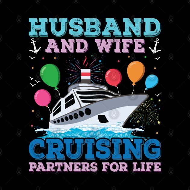 Husband And Wife Cruising Partner For Life Birthday Cruise 2023 by Sowrav