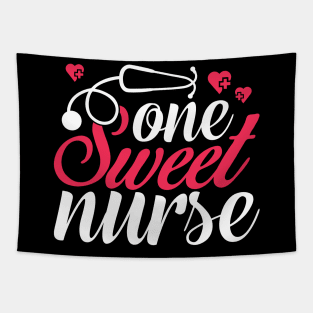 One Sweet Nurse Valentines Day Tapestry