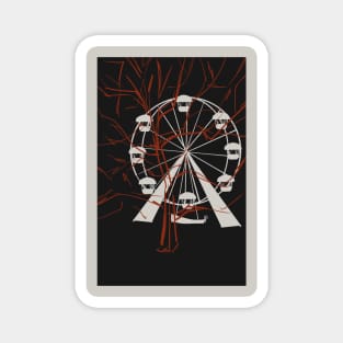 Ferris Wheel on a Monday Magnet