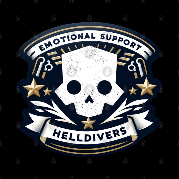 emotional support helldivers by OddHouse