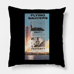 Flying Saucers Pillow