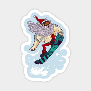 Klaus - Rad Santa Claus Magnet