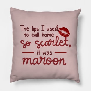 Maroon Pillow