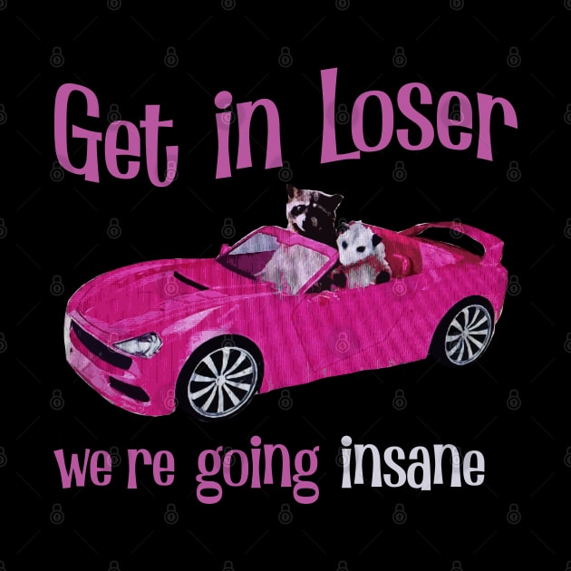 Get In Loser We're Getting Insane by Magic Topeng